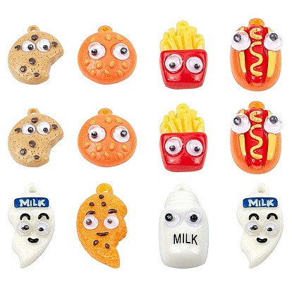 Plastic Pendants, Imitation Food