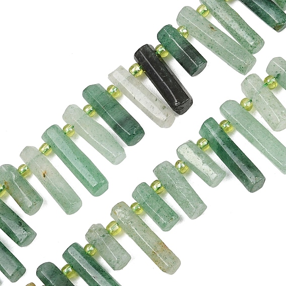 Природного кварца клубники нитей бисера, колонка