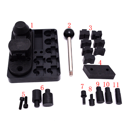 Инструмент для гибки пластиковых колец, размер для 12/14/16/20/22 мм, с ручкой из нержавеющей стали