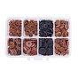 Cowhide Bead Spacers, Donut/Pi Disc