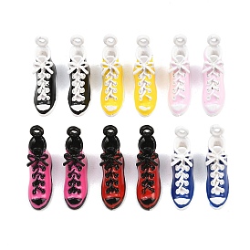 Подвески из эмали и сплава, стойки покрытие, обувь прелести, окрашеные, без кадмия, без никеля и без свинца