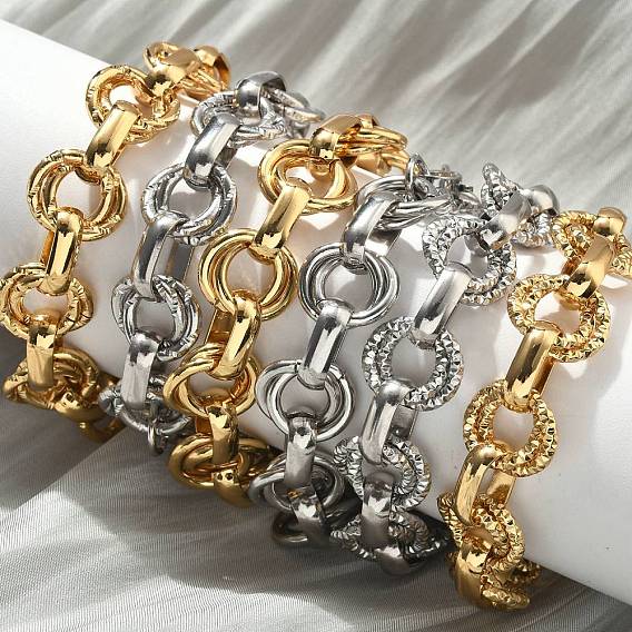 304 женские браслеты-цепочки из нержавеющей стали.