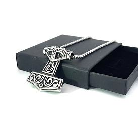 Мужские ожерелья с подвеской в виде якоря из нержавеющей стали