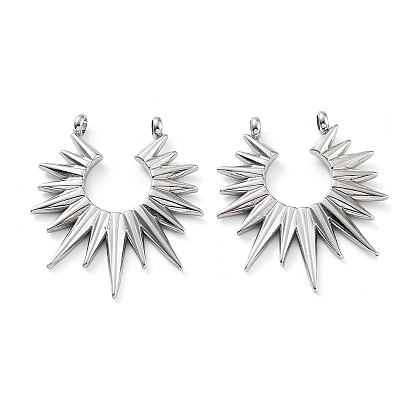 201 подвески из нержавеющей стали, очарование солнца