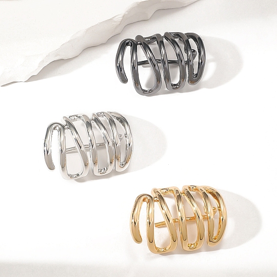 Манжеты для волос из сплава, Ужасная катушка, для укладки волос