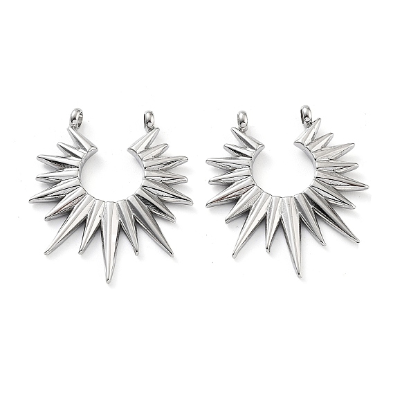 201 подвески из нержавеющей стали, очарование солнца
