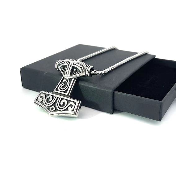 Мужские ожерелья с подвеской в виде якоря из нержавеющей стали