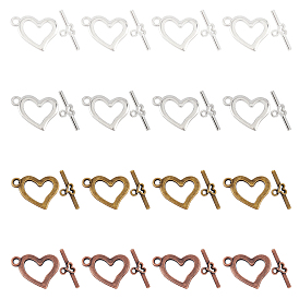 Застежка тоггл из сплава, сердце