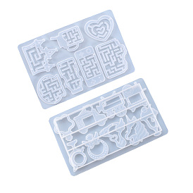 Quicksand Series Mold, Silicone Molds, Resin Casting Molds, for UV Resin & Epoxy Resin Jewelry Making