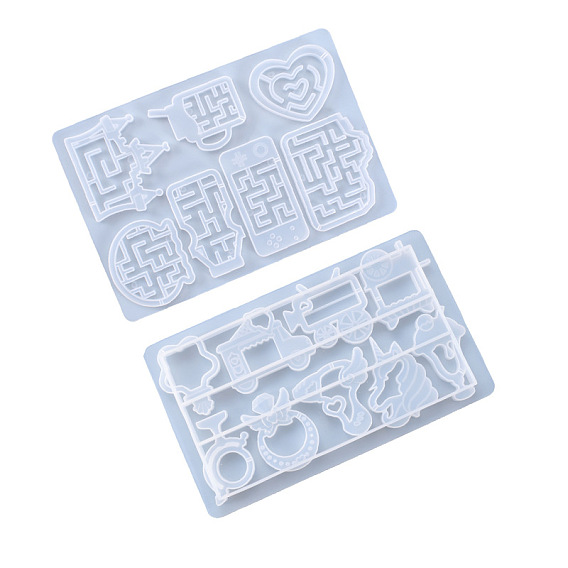 Quicksand Series Mold, Silicone Molds, Resin Casting Molds, for UV Resin & Epoxy Resin Jewelry Making