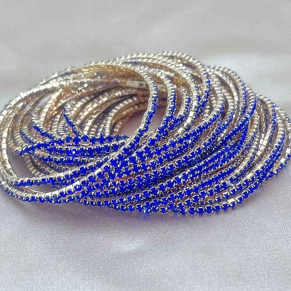 Теннисные браслеты из латуни со стразами, эластичные браслеты для женщин, квадратный