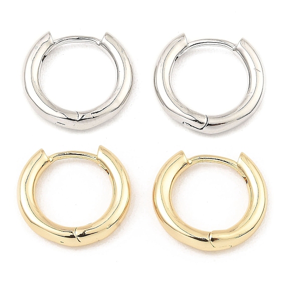 Латунные английском замке Серьги-кольца