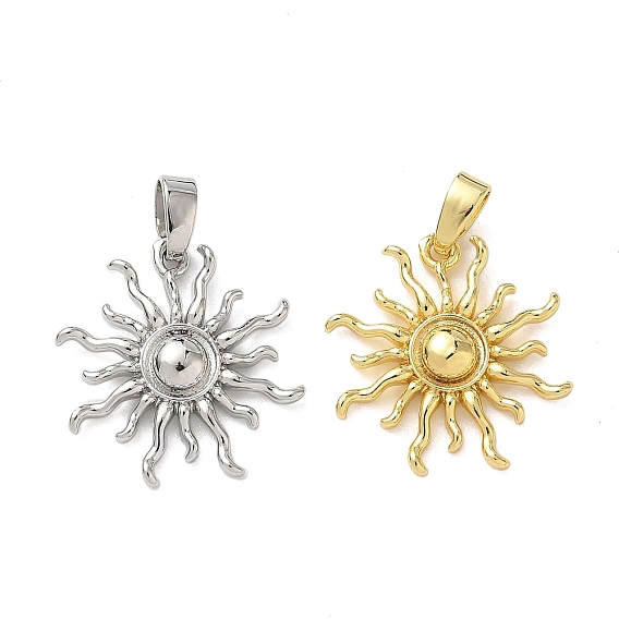 Латунные подвески, солнце