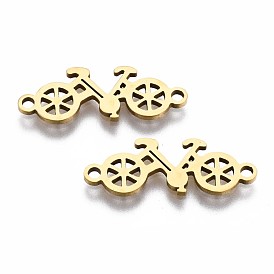 201 Stainless Steel Link Connectors, Laser Cut, Bicycle