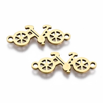 201 Stainless Steel Link Connectors, Laser Cut, Bicycle