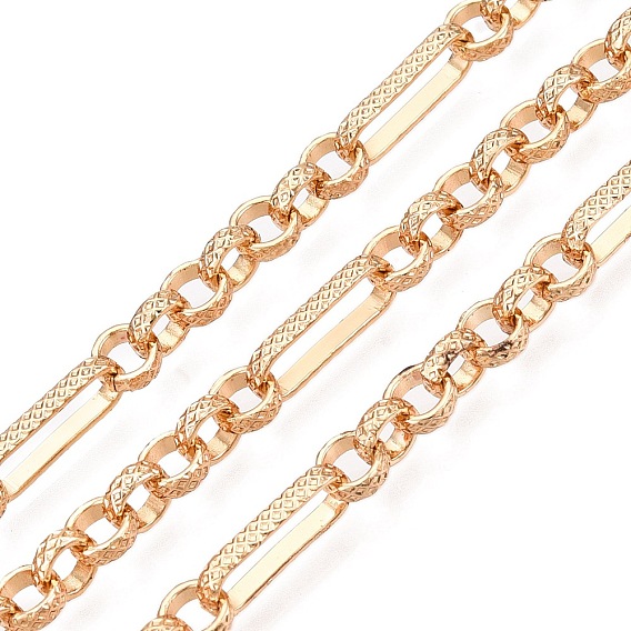 Железные овальные звенья, несварные, с катушкой