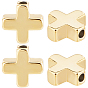 60 латунные бусины шт., крестик