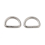304 Stainless Steel D Rings/Triangle Rings, Buckle Clasps, For Webbing, Strapping Bags, Garment Accessories