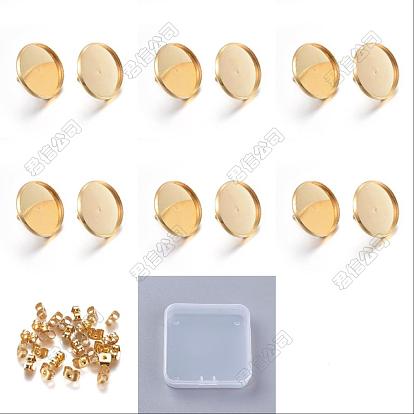 Aretes redondos planos 304 aretes de acero inoxidable ajustes, con tuercas de acero inoxidable 304