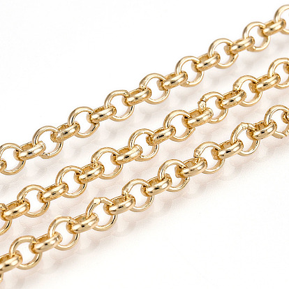 Алюминий Роло цепи, отрыгивающая цепь, с катушкой, несварные