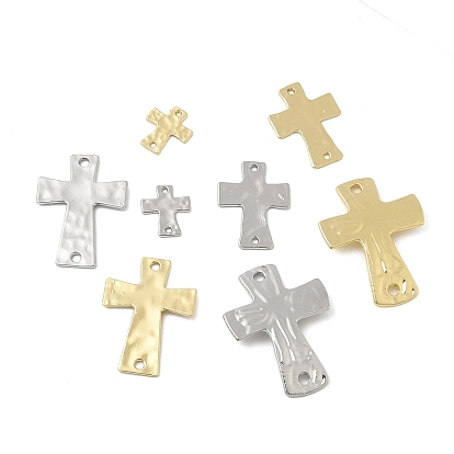 Коннекторы-шармы в виде крестов из сплава с текстурированной поверхностью, посвященные религии., долговечный, стойки покрытие
