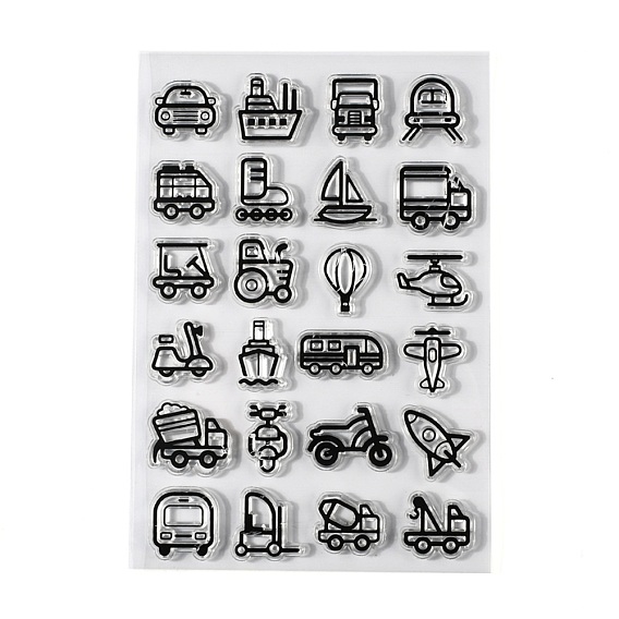 Silicone Stamps, for DIY Scrapbooking, Photo Album Decorative, Cards Making, Stamp Sheets