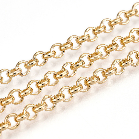 Алюминий Роло цепи, отрыгивающая цепь, с катушкой, несварные