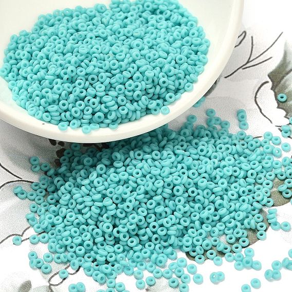 Полукруглые бусины toho, японский бисер