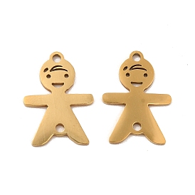 201 подвески из нержавеющей стали, полые ссылки мальчика