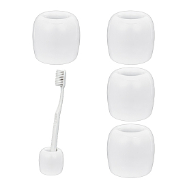 Porcelain Electric Toothbrush Holder, White