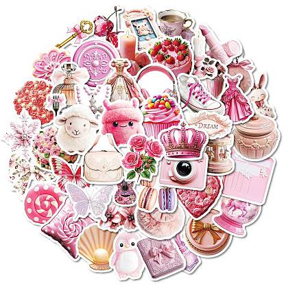 50шт. смешивайте и подбирайте тематические бумажные наклейки, самослипание, для чемодана, скейтборде, холодильник, шлем, оболочка мобильного телефона