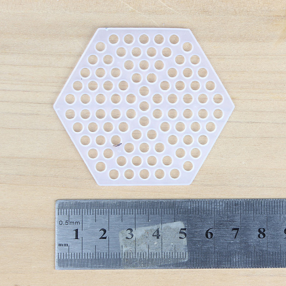 Пластиковый сетчатый холст в форме шестиугольника, для вязания сумок своими руками аксессуары для вязания крючком