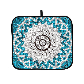 Towel Cloth Dish Drying Mat for Kitchen, with Foam, Rectangle