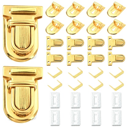 10 наборы железных кошельков с замком-кнопкой