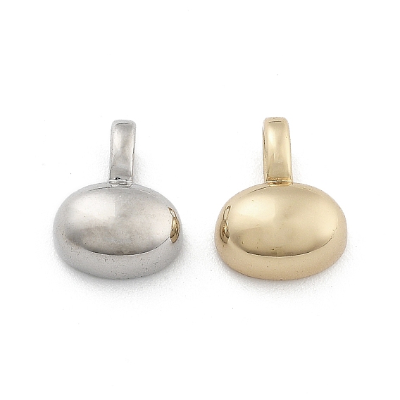 Латунные подвески, овальные амулеты