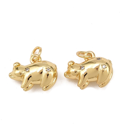 Латуни циркония кубической подвески, с целью перехода в кольце, свинья прелести, без свинца и без кадмия, долговечный, стойки покрытие