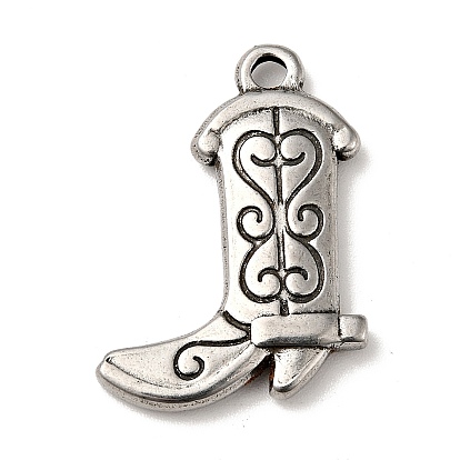 304 Stainless Steel Pendants, Boot Charms