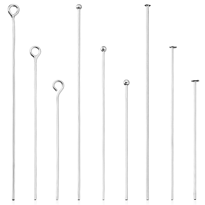 90 шт. 9 стили латунные штифты с ушками и головками