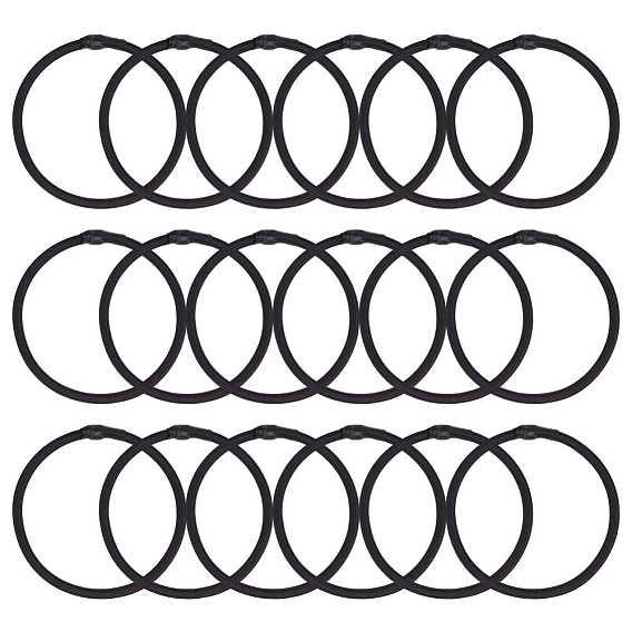 18шт. резиновые эластичные петли, покрытие полиэстером, круглые