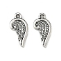 Сплавочные подвески тибетского стиля, без кадмия и без свинца, крыло