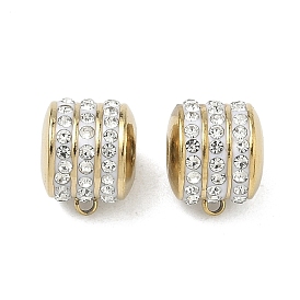 Ионное покрытие (ip) 304 дуги из нержавеющей стали, с полимерной глиной горный хрусталь