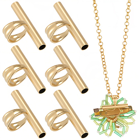 6шт. переходник из нержавеющей стали для подвески, конвертер броши в колье