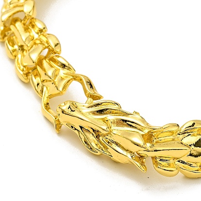 Men's Alloy Dragon Wrap Chain Bracelet