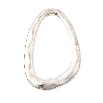 Колечки-коннекторы, сплав, тибетский стиль, слеза, без свинца и без кадмия