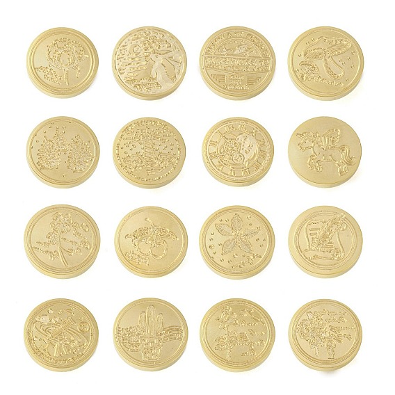 Сургучная печать, латунные головки штампов, для сургучной печати, золотые