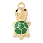 Подвески из эмали и сплава, черепаховый шарм