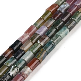 Natural Indian Agate Beads Strands, Column