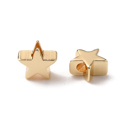 Латунные бусины, звезда