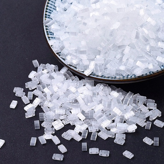 Миюки половина бусины тила, японский бисер, 2 отверстие