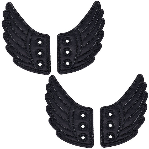 Ткань с войлочными украшениями для обуви, аксессуары для обуви своими руками, крыло